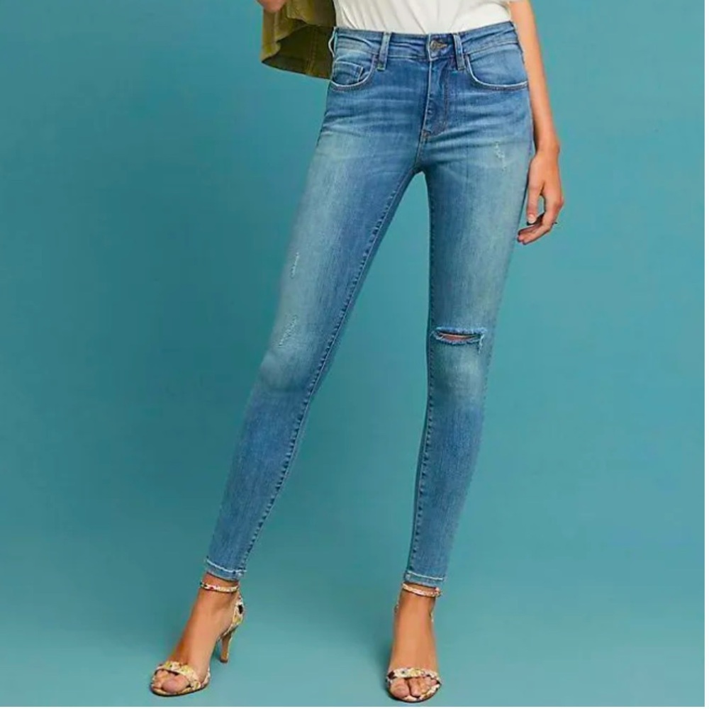 Pilcro High Rise Skinny Jeans